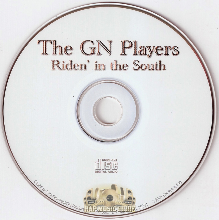 The GN Players - Riden' In The South: CD | Rap Music Guide